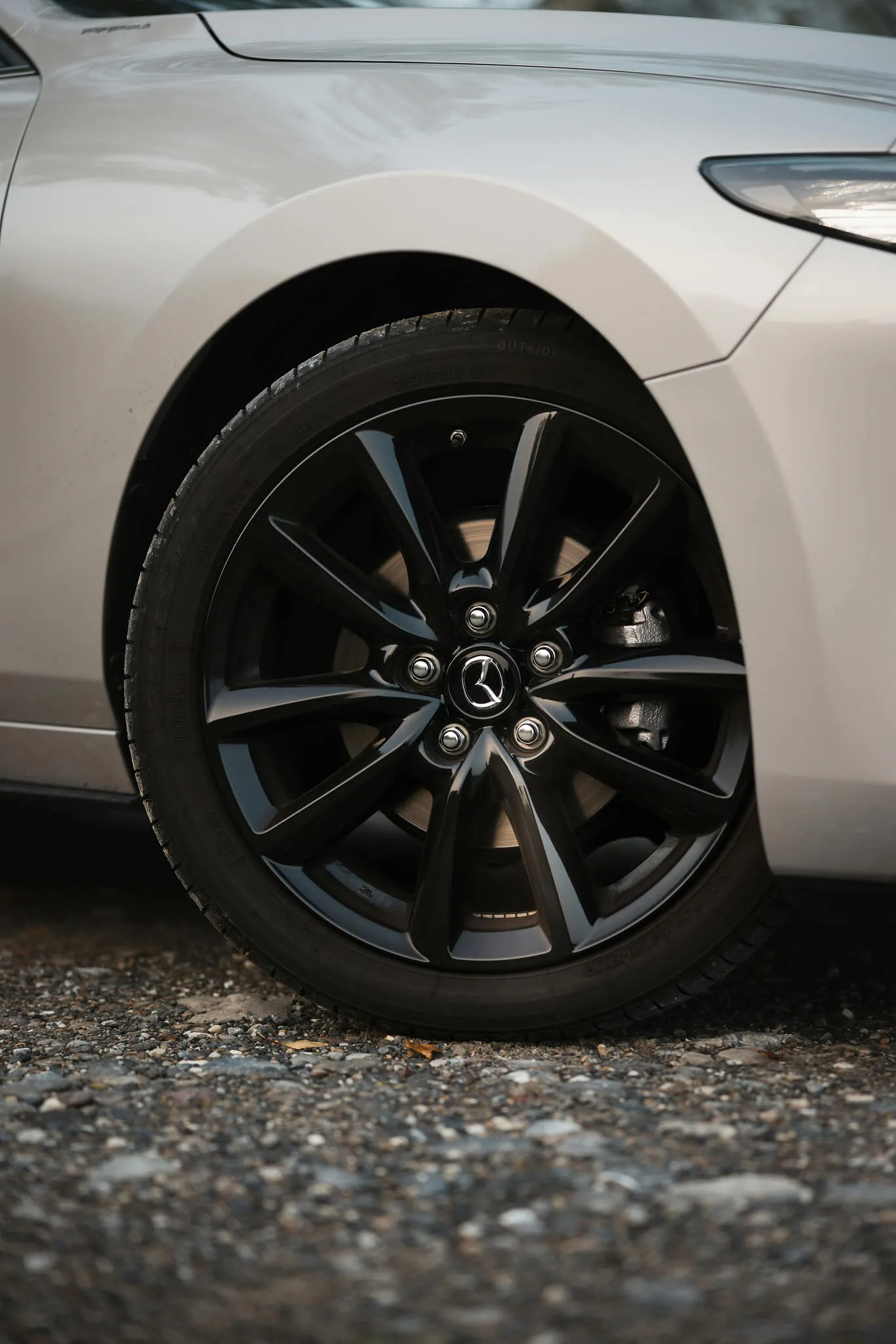 Mazda car wheel